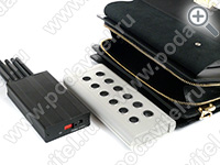 Ultrasonic voice recorder jammer “Chameleon-12-GSM-Handbag” Ultrasonic voice recorder jammer “Chameleon-12-GSM-Handbag”