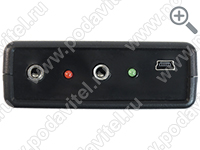 Изменитель голоса Bluetooth Voice Changer - разъемы