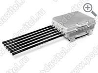 Профессиональный подавитель БПЛА и глушилка дронов Гарпия CKJ-W6-330W